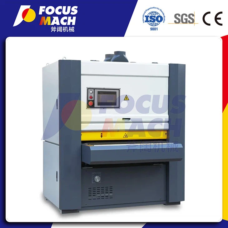 MDF papan lapis kayu papan kayu menentukur mesin pengamplasan lebar