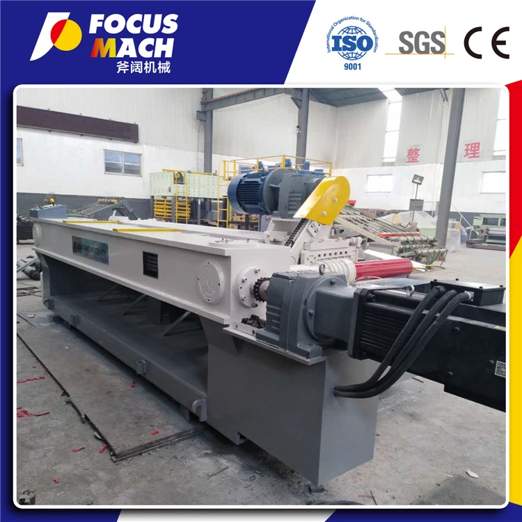 WOOD FACE VENEER ROTARY PEELING MACHINE 1 WOOD FACE VENEER ROTARY PEELING MACHINE 1