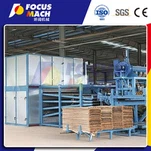 Mesin pengering venir papan lapis 4 dek