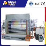 Mesin papan lapis mesin tekan panas untuk papan zarah