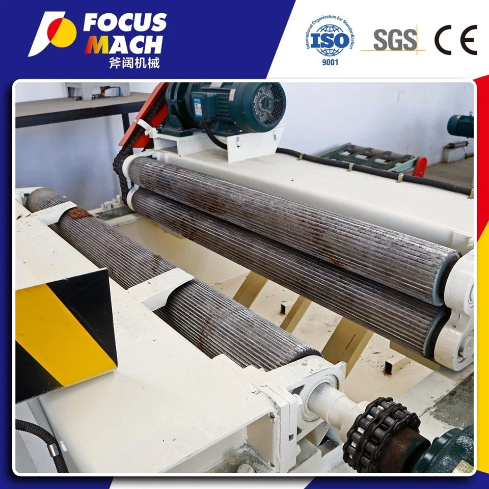 Spindleless 8feet Veneer Peeling Machine For Making Plywood