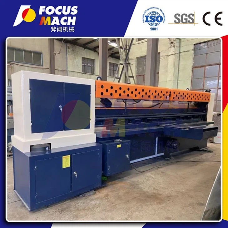 Veneer Shearing Cutting Guillotine Lathe Machine