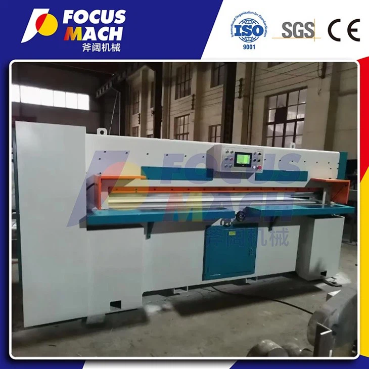 Veneer Shearing Cutting Guillotine Lathe Machine