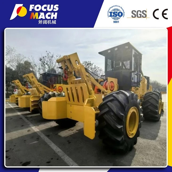 Wood Skidder 19ton Wheel Forestry Log Skidder high quality